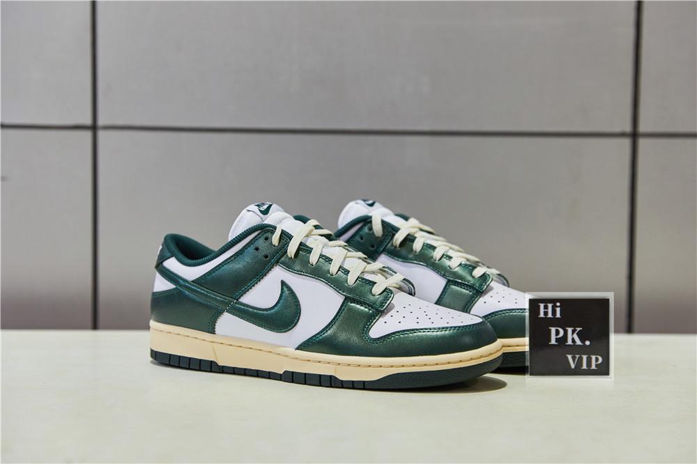 PK god Nike dunk low vintage green retail materials ready to ship